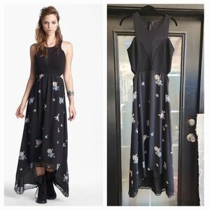Like Mynded Print Maxi Dress